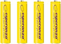 Įkraunamas elementas Esperanza, AAA, 1000 mAh, 4 vnt.