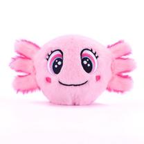 Mīkstā rotaļlieta Bouncibles Axolotl Bubbles, rozā krās., 8 cm