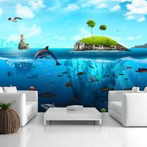 Fototapete Artgeist Waterland, 210 cm x 210 cm