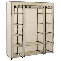 Spinta VLX Folding Wardrobe 282435, smėlio sp., 150 cm x 45 cm x 176 cm