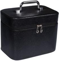 Lagaminas kosmetikai Top Choice 98925, juoda sp., 15 x 17