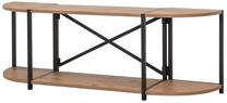 ТВ стол Kalune Design Sky Rafix, коричневый цв./черный цв., 138 см x 35 см x 47 см