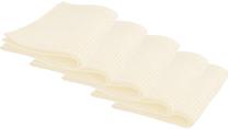 Virtuvinių rankšluosčių rinkinys Bradley Waffle 129543, kreminė sp., 60 cm x 40 cm, 5 vnt.