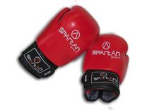 Boksa cimdi Spartan 8102, melna krās./sarkana krās., 10 oz