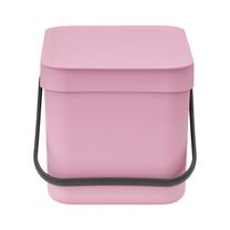 Atkritumu tvertne Brabantia Sort & Go 255441, rozā krās., 6 l, 18.1 cm x 20 cm