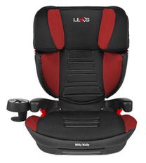 Automobilinė kėdutė Milly Mally Lexus, juoda sp./raudona sp., 15 - 36 kg