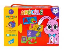 Обучающая игрушка Dream Makers Baby Puzzle Alphabet, 13 см, LT, многоцветный, 64 шт.