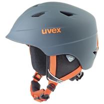 Slidinėjimo šalmas Uvex Airwing 2 Pro, oranžinė sp./pilka sp., 48-52 cm