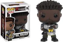 Rotaļlietu figūriņa Funko POP! Games Gears Of War Del Walker 116, 9 cm, brūna krās./sudraba krās.