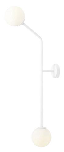 Valgusti seinale Aldex Pure 1064D_2, E14, 2 x 40 W, valge v. / valge v., 14 x 14 cm