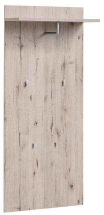 Sieninė drabužių kabykla ASM Gustavo Type D, 160 cm, ąžuolo sp.