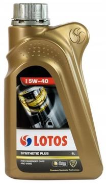 Motoreļļa Lotos Synthetic Plus 5W - 40, sintētiskais, 1 l