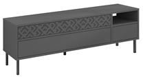 ТВ стол Kalune Design Heaton, антрацитовый цв., 35.6 см x 144.6 см x 48.4 см