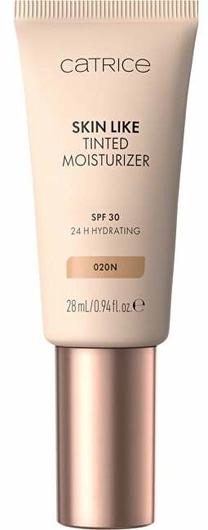 Skystas makiažo pagrindas Catrice Skin Like Moisturizer, SPF 30, 020n, 28 ml