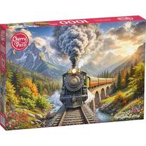 Puzle CherryPazzi The Golden Express, 50 cm x 70 cm, 1000 gab., daudzkrāsaina
