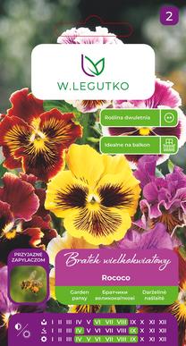 Sėklos našlaitė ROCOCO MIX, 0.4 g