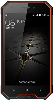 Mobilais telefons Blackview BV4000 Pro, 16 GB, oranža krās.