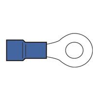 Vadu savienojums Electraline, 4,3 mm², zila krās., 10 gab.