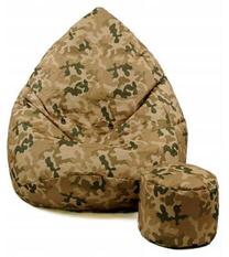 Sėdmaišių rinkinys Sako Camouflage XXXXXL, ruda sp.