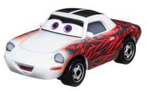 Игрушечная машина Mattel Cars Mae Pillar HKY50, 1:55, белый цв./красный цв.
