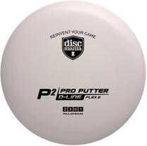 Диск для гольфа Discmania Pro Putter D-Line 2/3/0/1 851DM371100W, белый цв.