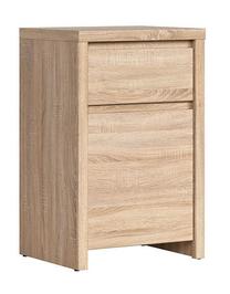 Komoda Kaspian 1D1SP, ąžuolo sp., 77 cm x 40.5 cm x 49 cm