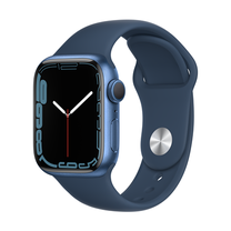 Viedais pulkstenis Apple Watch 7 GPS 41mm, zila krās.