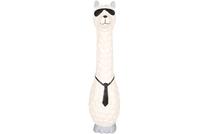 Žaislas šuniui, tąsymui Flamingo Debu Llama, 6.9 cm, balta sp., L