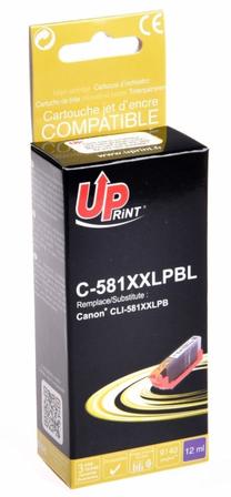 Spausdintuvo kasetė Uprint C-581XXLPBL, mėlyna sp., 12 ml