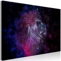 Reprodukcija Artgeist Cosmic Lion MDF02, 30 cm x 20 cm