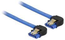 Laidas Delock, SATA 7-pin, 1 m, mėlyna sp.
