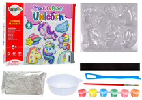 Наборы для изготовления магнитов, единорог Color Day Mould & Paint, многоцветный