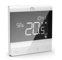 Termostats Purmo Unisenza Plus, stiprināms uz virsmas, balta krās., 8.5 cm, 5 - 30 °C