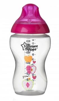 Bērnu pudele dzeršanai Tommee Tippee Closer To Nature, 340 ml, 3 mēn.