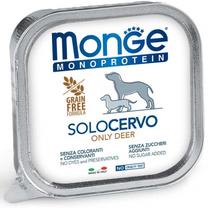 Влажный корм для собак Monge Monoprotein, мясо оленя, 0.15 кг