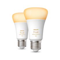 Lemputė Philips Hue Halogeninė, A60, 2200 - 6500 °K, E27, 6 W, 570 - 830 lm, 2 vnt.
