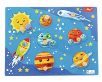 Medinė dėlionė Trefl Cosmos 61632, 22 cm x 29.5 cm, 8 vnt., įvairių spalvų