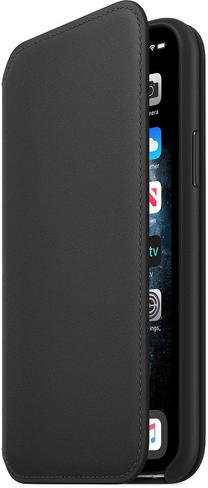 Dėklas Apple iPhone 11 Pro Leather Folio - Black