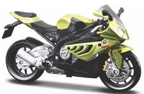 Игрушечный мотоцикл Maisto BMW S 1000RR 77251, 1:18, зеленый цв.
