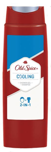 Kūno prausimosi želė vyrams Old Spice Cooling, 400 ml