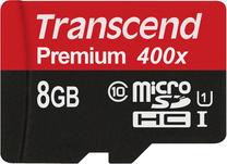 Atminties kortelė Transcend Premium UHS-I Class 10, 8 GB