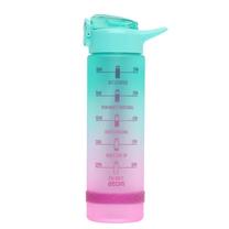 Sporta pudeles un šeikeri Atom, tirkīza krās., petg, 0.85 l