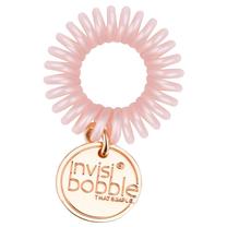 Matu gumija Invisibobble, rozā krās.