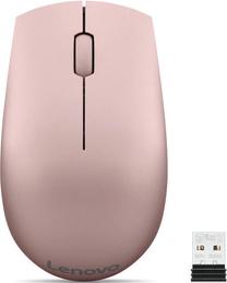 Belaidė kompiuterinė pelė Lenovo 520, rožinė sp.