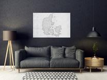 Reprodukcija Artgeist Geometric Land DKNW1456XXL, 120 cm x 80 cm