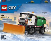 Konstruktorius „LEGO® City“ sniego valytuvas, žaislinis sunkvežimis, transporto priemonė su minifigūrėle, 60490, 263 vnt.
