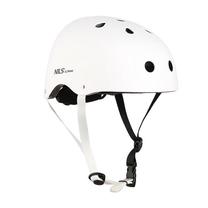Шлем для катания на роликах Nils Extreme MTW001, XS (48-52 см), белый цв.