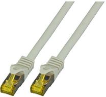 Сетевой кабель EFB RJ-45, RJ-45, 1 м, серый цв.