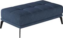 Pufas Torrense Soro 76, mėlyna sp., 75 cm x 140 cm x 45 cm
