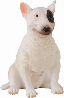 Фигурка-игрушка Collecta Bull Terrier Female 88385, 6 см, белый цв.